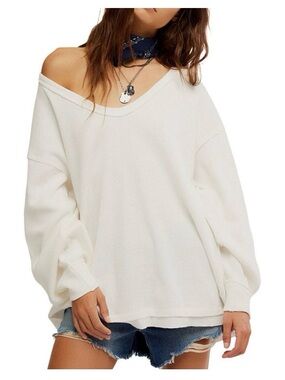 🆕 Women’s Coast 2 Coast Oversize Thermal Top. Size XL. NWT
